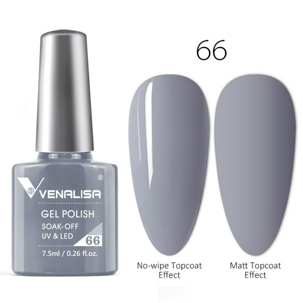 Venalisa Neon Gel Polish Barnices Uñas híbridas para manicura 7.5ml Semi permanente Soak off Esmalte en gel UV Nail Gel Polish Tan Jianjun unisex