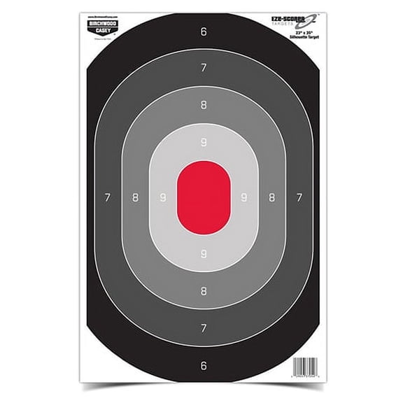 Eze-Scorer Oval Silhoutte Target