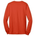 thumbnail image 3 of Port & Company PC55LST Mens Tall Long Sleeve 50/50 Cotton/Poly T-Shirt Tee Shirt, 3 of 3