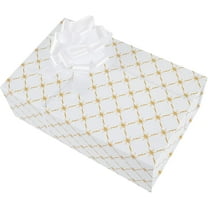 EP  Gift Box with Magnetic Closure Lid for Present - Medium Gift Boxes for Wrapping Gifts - Gift Wrapping Boxes for Groomsman Proposal Birthday Christmas Wedding Gift Packaging (Gold)