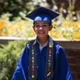 thumbnail image 3 of Kids Graduation Stole Graduate Printed Preschool Graduation Stole With Cute Design Unisex Graduation Honor Stole Girls And Boys,51.18*3.74 IN,Black, 3 of 3