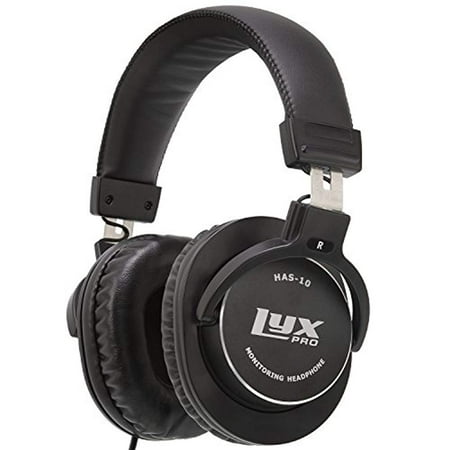LyxPro HAS-10 Closed Back Over-Ear Professional Studio Monitor & Mixing Headphones, Newest 45mm Neodymium Drivers for Wide Dynamic Range - (Best Closed Back Headphones For Mixing)