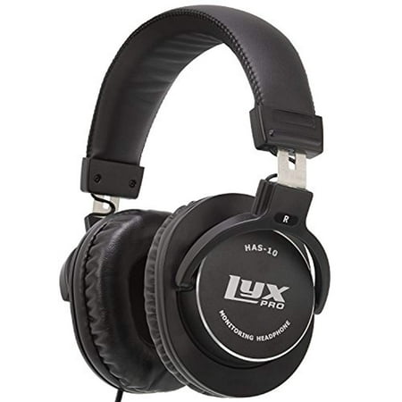 - LyxPro HAS-10 Closed Back Over-Ear Professional Studio Monitor & Mixing Headphones, Newest 45mm Neodymium Drivers for Wide Dynamic Range - Lightweight