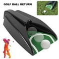 thumbnail image 2 of Golf Automatic Putting Cup Ball Return Device with Green Slope Mat Sensor Hole for Practice Training Aid, 2 of 7