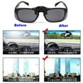 thumbnail image 6 of New Day Night for Vision Polarized Driving Clip-on Flip-up Lens Sunglasses Glass, 6 of 19