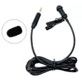 thumbnail image 4 of Mosiee Microphone Lavalier Compatible pour Shure pour Djl pour Go Pro Vlog Interview Système Sans Fil Émetteur, 4 of 8