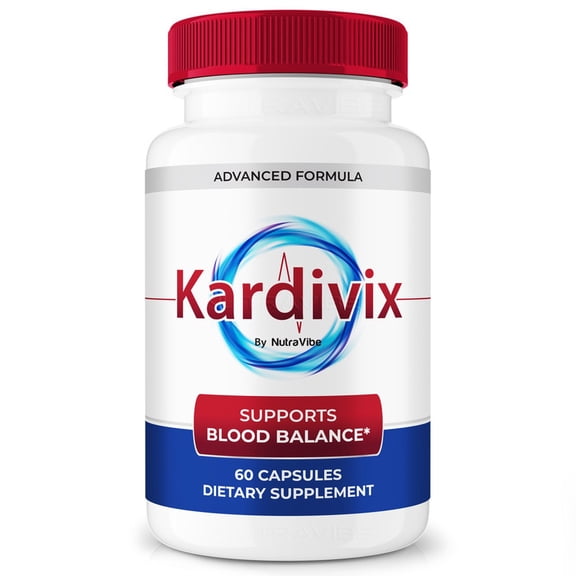 Kardifix – Original Formula with a Clean Blend to Support Healthy Circulation, Natural Energy & Balanced Levels | Just 2 Easy-to-Swallow Pills Daily (60 Capsules)