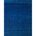 thumbnail image 1 of Ahgly Company Machine Washable Indoor Rectangle Abstract Blue Eyes Blue Area Rugs, 7' x 10', 1 of 7