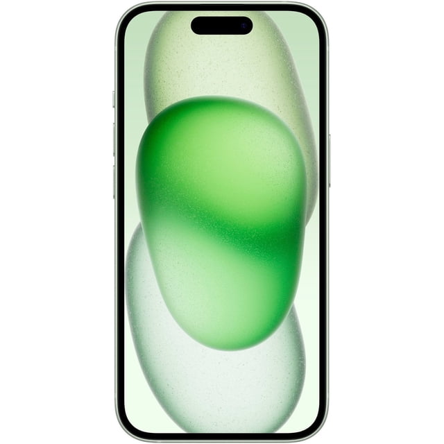 Apple iPhone 15 Plus Reacondicionado, Completamente Desbloqueado, 128 GB, Color Verde