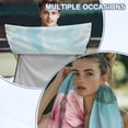 thumbnail image 6 of Uorisanigo Car Seat Cover Protector Soft Hibiscus Flower Turtle Automotive Front Seat Sweating Cover Washable Seat Decoration Universal for Auto Truck Van SUV, Easy to Install, 6 of 8