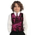 thumbnail image 3 of Gioberti Kids and Boys 4pc Paisley Vest Set - Vest, Bowtie, Tie, Pocket Square, 3 of 5