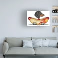 thumbnail image 3 of Danny Gordon Art 'Black Dachshund Flaming Hotdog Car' Canvas Art, 3 of 3