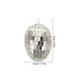 thumbnail image 2 of CRAFTHROU 12Ud Decorative Foam Easter Eggs with Glass Mosaic for Hanging Easter Tree Ornament, 2 of 6