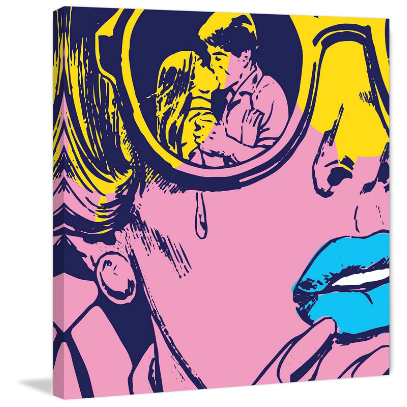 Marmont Hill "Lost Love" by Josh Ruggs Painting Print on Wrapped Canvas