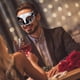 thumbnail image 5 of Máscaras de Carnaval para Parejas, de Cloruro de Polivinilo, Ideales para Fiestas, Disfraces de Halloween y Mardi Gras. para Hombres y Mujeres., 5 of 6