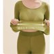thumbnail image 4 of Conjunto de ropa interior térmica ultrafina sin costuras para mujer, Tops de fondo cálidos de invierno, Calzoncillos largos, L-XL de piel térmica altamente elástica, 2 piezas, 4 of 5