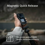 DJI Osmo Action 4 Waterproof 4K 4x 10MP Action Camera with Extreme Battery, Black (New)