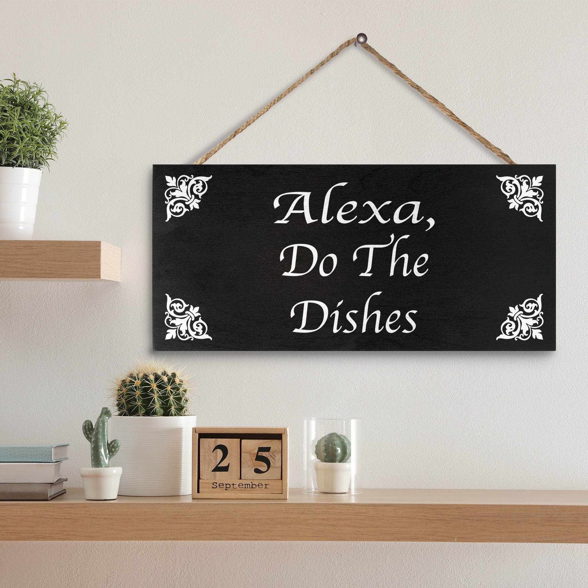 JennyGems Funny Kitchen Signs, This Kitchen is for Dancing, 6x13