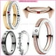 thumbnail image 2 of Anillo Bruja Escarlata de Marvel Recubrimiento en Oro Rosa/Anillos Logo y Pavé en Dos Tonos Signature Recubrimiento, 2 of 4
