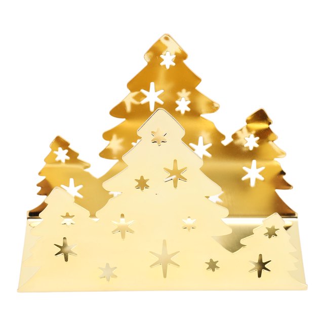 Servilletero De Acero Inoxidable Para árbol De Navidad, Duradero Y Elegante, Sostiene Pañuelos, Ideal Para Restaurante En Casa
