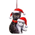 thumbnail image 1 of christmas tree Multi-color Christmas Book Lovers Shaped Acrylic Christmas Hanging Ornament Christmas Tree, 1 of 3