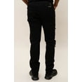 thumbnail image 2 of Victorious Men's Distressed Rip and Repair Denim Jeans DL1119 - Spider Black - 42/32, 2 of 7