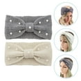 thumbnail image 1 of unbranded 2Ud Diademas De Con Lazo De Tejidas Para Mujer Y Cálido Accesorios Versátiles, 1 of 8