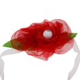 thumbnail image 2 of Cortina Retención Organdy flores cortina drapeado retenciones hebilla cortina corbata rojo rojo Magideal Cortina Retención, 2 of 6