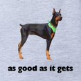 thumbnail image 2 of CafePress - FIN Doberman Pinscher Good - Cute Infant Baby Football Bodysuit, 2 of 3