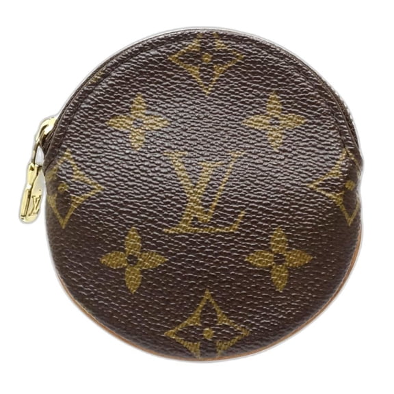 Pre-Owned LOUIS VUITTON Monogram Wallet/Coin Case M61926 Porte Monnaie Long Brown... (Good)