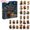 G, variant on STPToys Christmas Advent Calendar 2026 24 Day Countdown with 24 Red Squirrel Acrylic Hanging Ornaments Holiday Xmas Tree Decor Gift Box for Indoor Home Decoration