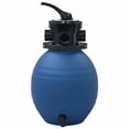 thumbnail image 2 of vidaXL Pool Sand Filter with 4 Position Valve Blue 11.8", 2 of 7