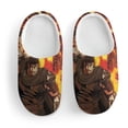 thumbnail image 3 of Berserk Anime Kid's Cotton Slippers Winter Warm Soft Plush Slippers with Rubber Sole Non-Slip Indoor Outdoor Slip on Shoes Fluffy House Slippers For Boys Girls Teen, 3 of 8