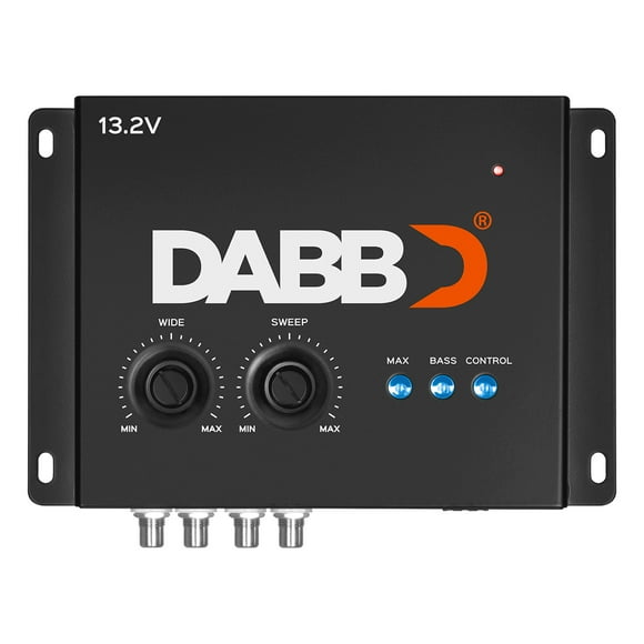 Epicentro Restaurador de Bajos Digital DABB-8020 2 perillas Negro