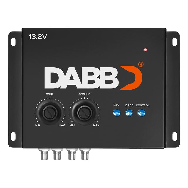Epicentro Restaurador de Bajos Digital DABB-8020 2 perillas Negro