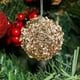 thumbnail image 4 of Adornos para árbol de Navidad de 8 cm - Decoraciones colgantes de espuma de lentejuelas, decoración navideña brillante para árbol festivo, 4 of 7