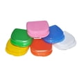 thumbnail image 4 of Flmtop Dental Health Denture Storage Box Brace False Teeth Mouthguard Container Case, 4 of 6