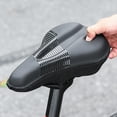 thumbnail image 4 of Funda de sillín Funda antideslizante para sillín de bicicleta, funda acolchada de silicona suave par, 4 of 7