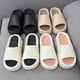 thumbnail image 2 of 2024 Nuevas zapatillas de mujer antideslizantes con suela blanda elevada, suela blanda de EVA gruesa, plataforma para el hogar, ropa de calle de una línea, sandalias de playa de verano, 2 of 3