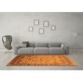 thumbnail image 3 of Ahgly Company Indoor Square Oriental Orange Traditional Area Rugs, 6' Square, 3 of 4