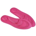thumbnail image 3 of Plantilla ortopédica de apoyo para el arco y los pies planos Ecomeon espuma viscoelástica para zapatos de fascitis plantar mujer-rosa Rojo, 3 of 6