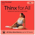 thumbnail image 3 of Thinx for All™ Women's Everyday Comfort Leakproof Period Underwear, Leakproof up to 12 hours, Black Haze, 3 of 8