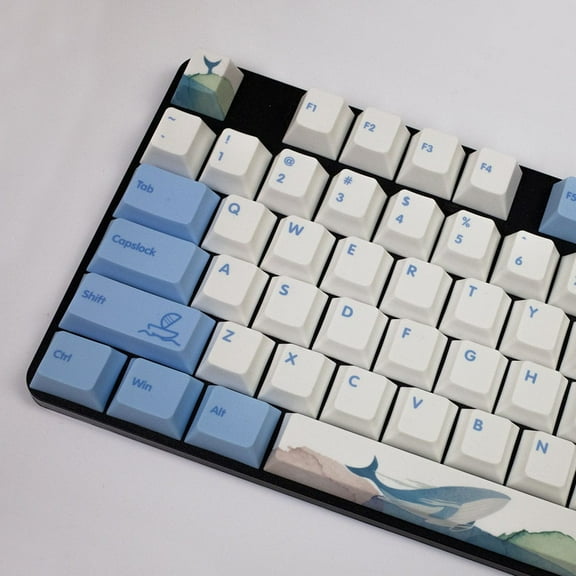 OEM Ocean Bound PBT Dyesub keycaps (108 key set)