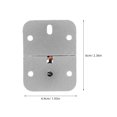 thumbnail image 2 of Raindrops 2pcs 180 Folding Table Hinge Drop Leaf Hinge For Easy Diy Installation And Versatile Table Modifications, 2 of 8