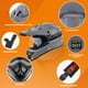 thumbnail image 3 of Casco de moto Oumurs para adultos, cuatrimoto, todoterreno, con gafas, color gris, 3 of 9