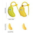 thumbnail image 2 of 2pcs Portable Banana Tooth Brush Cap Protectors for Electronic and Manual Toothbrushes, 2 of 7