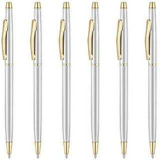 Ballpoint Pens Cambond Metal Black Ink Stainless Steel Retractable Pen Gift for