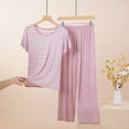 thumbnail image 3 of WCJM Women New Pajama Sets Under $ 10 Pjs Set Woman Blending Pajamas, 3 of 4