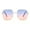 Blue, variant on Round Sunglasses For Women Women Round Polarized Sunglasses Gradient Color Fashion Shades For Travel Shopping Outdoor