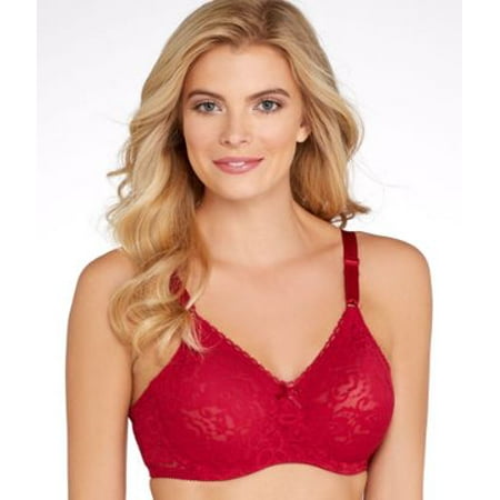 Bali Bali Womens Lace N Smooth Lace Bra Style 3432 Walmart Com